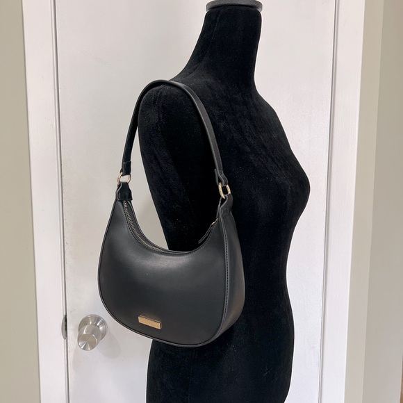 Mali + Lili Handbags - Mali and Lili Leilani Vegan Leather Baguette Shoulder Bag